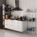 Regal Altair 18" Deep x 24" Wide x 54" Height Wire Shelving Kit | 3-Tier | NSF - Image 5