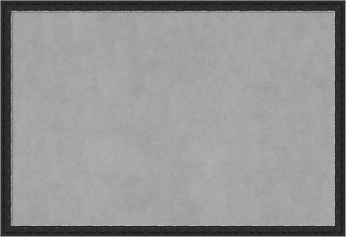 Amanti Art Black Framed Magnetic Board 26x38 Large Vision Board by AmantiArt
