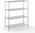 Regal Altair 24" Deep x 60" Wide x 74" Height Wire Shelving Kit | 4-Tier | NSF by Regal+Altair