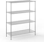 Regal Altair 24" Deep x 60" Wide x 74" Height Wire Shelving Kit | 4-Tier | NSF by Regal+Altair