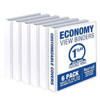 Samsill 1.5 Inch 3 Ring Binders, Made in USA, Economy Round Ring, 325 Sheet by Samsill