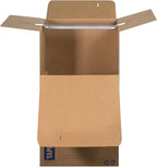 Bankers Box Short Wardrobe Box 3 Pack, Tape-Free Design, 20-in x 20-in x 34-in - Image 3