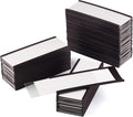 LLPT Magnetic Label Holder 4" x 2" 50 Packs C Channel 300g White Paper Cards