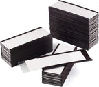 LLPT Magnetic Label Holder 4" x 2" 50 Packs C Channel 300g White Paper Cards