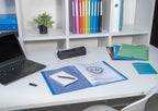 Exacompta - Ref 88227E - Semi-Rigid PP Display Book - Suitable for A4 Documents, Wipeable Cover, 500 Micron Polypropylene, 20 Pockets, 40 Viewing Pages - Pink Cover