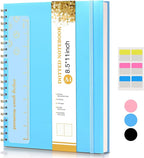 UEBZFOCS Dotted Notebook, Spiral Notebook Journal 8.5” x 11”, A4 Large Dot Grid by UEBZFOCS