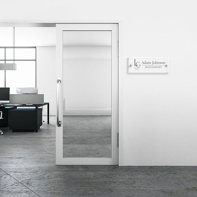 Custom Name Plates for Doors Personalized Wall Name Signs Office Workspace - Image 7
