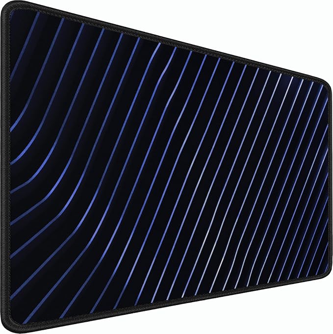 Gaming Mouse Pad, 31.5x15.7 inch Large Extended Computer Keyboard Mouse Mat by Naukay