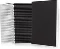 MIVIDE 50 Pack A5 Kraft Notebooks, Lined Travel Notebooks by MIVIDE
