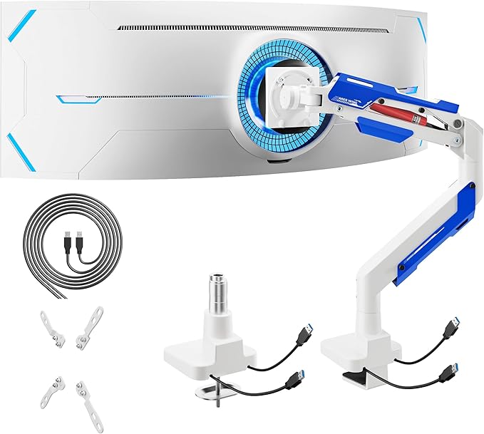 ARES WING Heavy Duty Ultrawide Monitor Arm by ARESWING