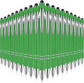 Zonon 38 Pieces Rubberized Ballpoint Pen by Zonon