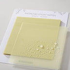 DiverseBee 50 Sheets Pastel Transparent Sticky Notes, 3x3” Clear Sticky Tabs - Image 2
