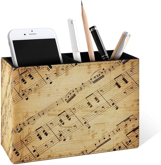 Famame Retro Piano Music Score Pencil Holder by Famame