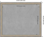 Amanti Art Silver Framed Magnetic Board 45x53 Oversize Vision Board - Image 4