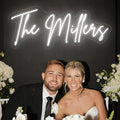 Custom Neon Sign Wedding Last Name, Plug/Battery Operated Neon Lights by Aiddwrron