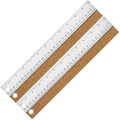 Metal Ruler with Cork Backing, 12 Inch Stainless Steel Rulers 12 Inch Metal by Unknown
