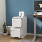 PEUKC 2-Drawer File Cabinet, 16.3" Deep Vertical Filing Cabinet - Image 7