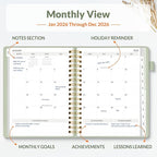 SUNEE 2026 Planner 5.9" x 8.3" – Dated Productivity Planner - Image 4