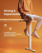 ErGear Height Adjustable Electric Standing Desk, 63 x 28 Inches Sit Stand up - Image 6