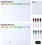 Amazon Basics Magnetic Dry Erase Calendar Whiteboard Set by AmazonBasics