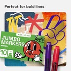 ARTISTRO Poster Markers Jumbo Set Acrylic Markers - Image 6