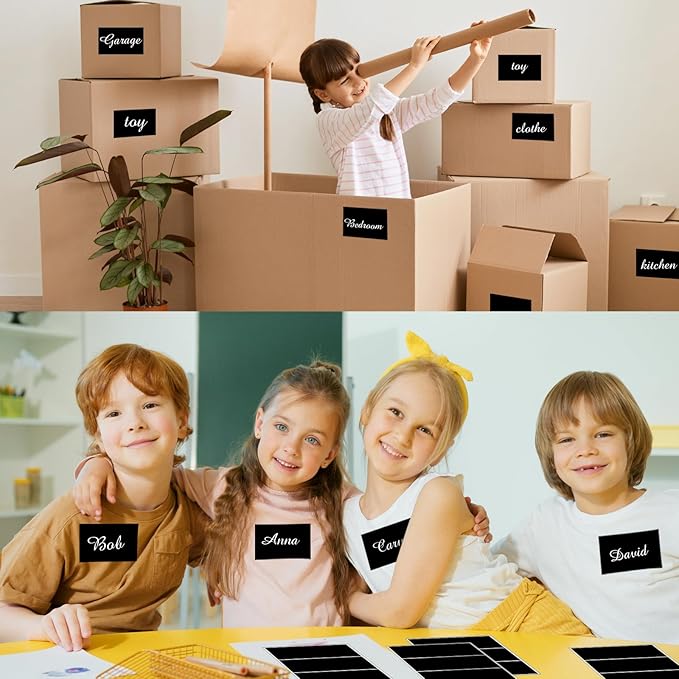 STARLIBOO Removable Colored Labels Stickers, 3X5 Inch Removable Large Label - Image 5