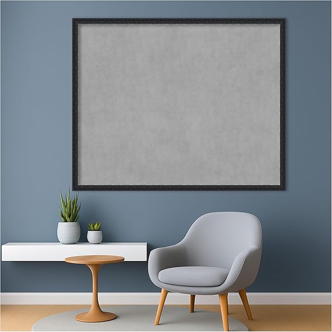 Amanti Art Black Framed Magnetic Board 34x42 X-Large Vision Board - Image 5