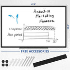 XBoard Magnetic Whiteboard 48 x 31 inch - Image 3