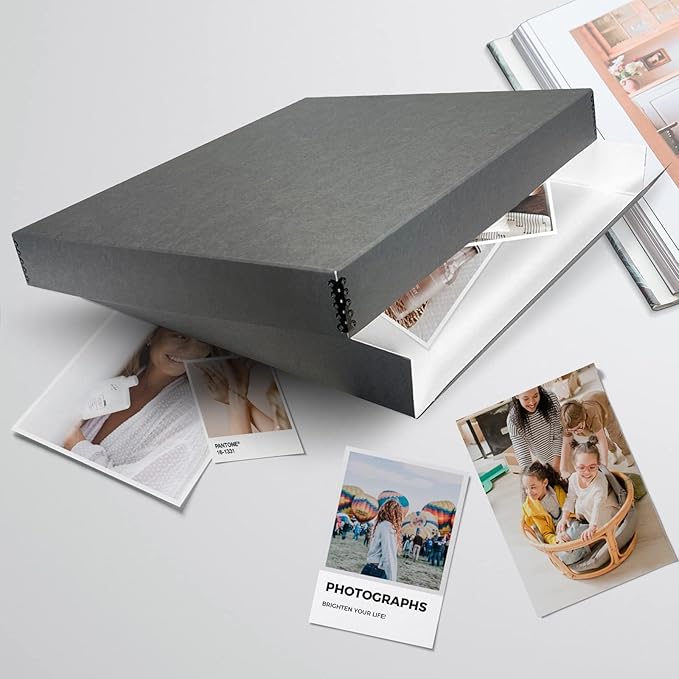Lineco Museum Archival Storage Box, 20.75x24.75x3 in. Drop Front Design. - Image 9