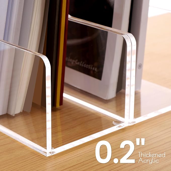 SANRUI Acrylic Magazine File Holders, Classroom Organization and Storage - Image 4