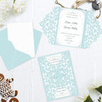 100 Sheets Blue Shimmer Cardstock 8.5 x 11 Metallic Paper, Goefun 80lb Card - Image 8