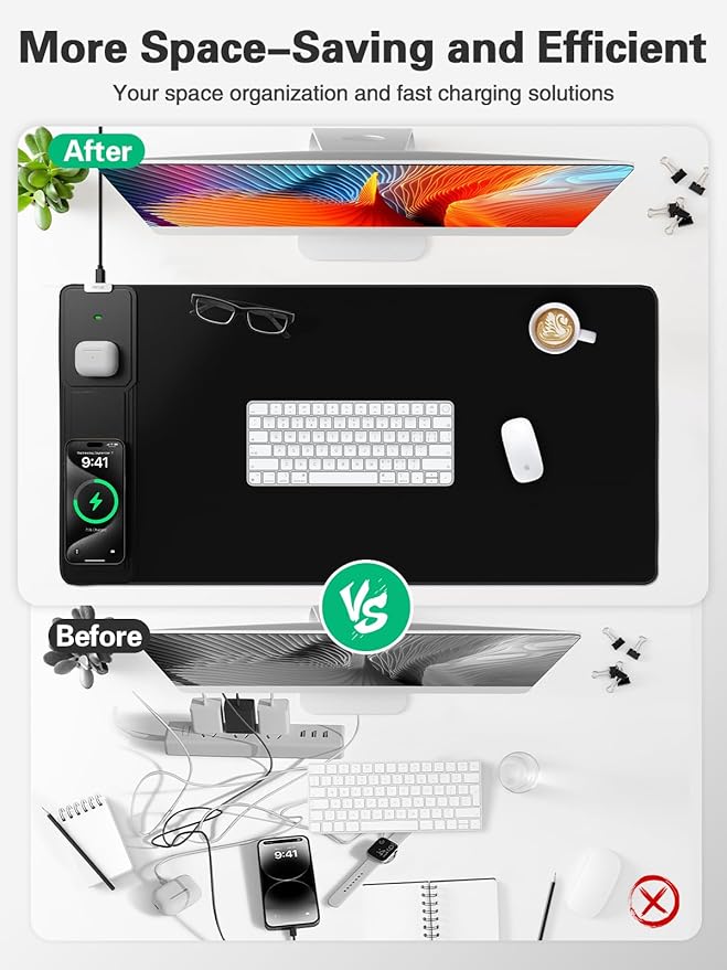 Mouse Pad, Office Desk Mat, Large Gaming Mousepad - Image 4