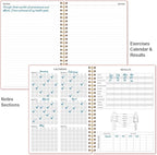 Fitness Journal for Women & Men, A5 Workout Journal/Planner Daily Exercise Log - Image 5