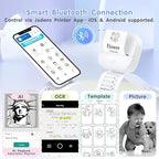 Gloryang JD-23 Sticker Printer, Mini Portable Thermal Printer Print Pod - Image 2