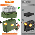 ENGPOW Fireproof Document Box, Hard Fireproof Box - Image 2