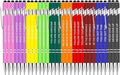 Luxeviss 30 Pcs Inspirational Pens Bulk by LuxevissWriteYourRise