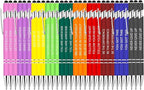 Luxeviss 30 Pcs Inspirational Pens Bulk by LuxevissWriteYourRise