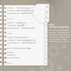Clever Fox Password Book Spiral – Internet Address & Password Organizer - Image 4