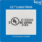 ICC 1.25” Plastic Cable Management Ring, Rack or Wall Mount - Image 2