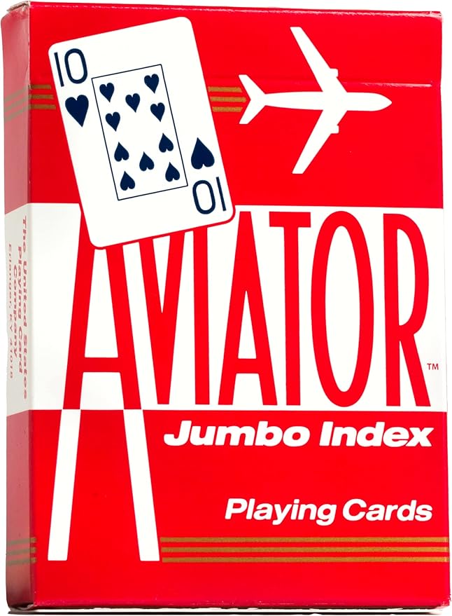 Aviator Jumbo Index Playing Cards by BicyclePlayingCards