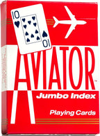 Aviator Jumbo Index Playing Cards by BicyclePlayingCards