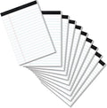 10 Pads Legal Pads 4x6 Inch Lined Ruled Perforated Writing Pad Small Notepads by notepads