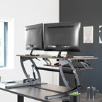 VIVO 36 inch Height Adjustable Stand Up Desk Converter, V Series, Quick Sit to - Image 9