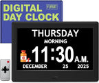 7'' Dementia Clock For Seniors, Large Display Digital Clock - Image 9
