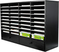 PAG Mail Sorter Organizer, Wood Literature Organizer, Student Mailbox by PAG