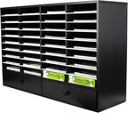 PAG Mail Sorter Organizer, Wood Literature Organizer, Student Mailbox by PAG