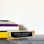 Signs ByLITA Floral Pattern Customized Nameplate | Harvest Sun Personalized - Image 3