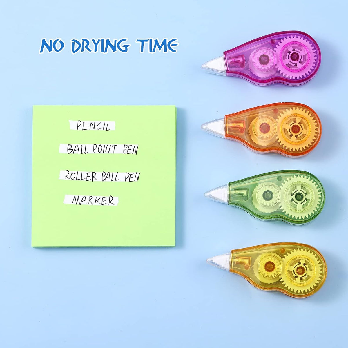 Chivao 100 Pack Mini Correction Tape Bulk for School, Office