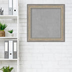 Amanti Art Silver Framed Magnetic Board 25x25 Medium Vision Board - Image 5