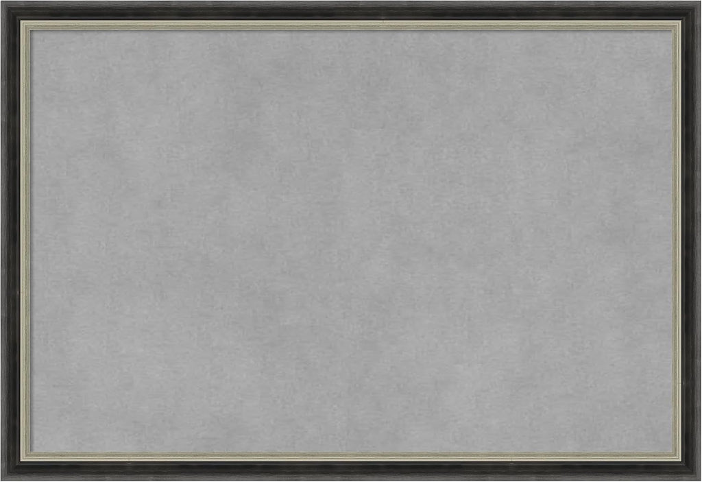 Amanti Art Black Framed Magnetic Board 13x19 Small Vision Board